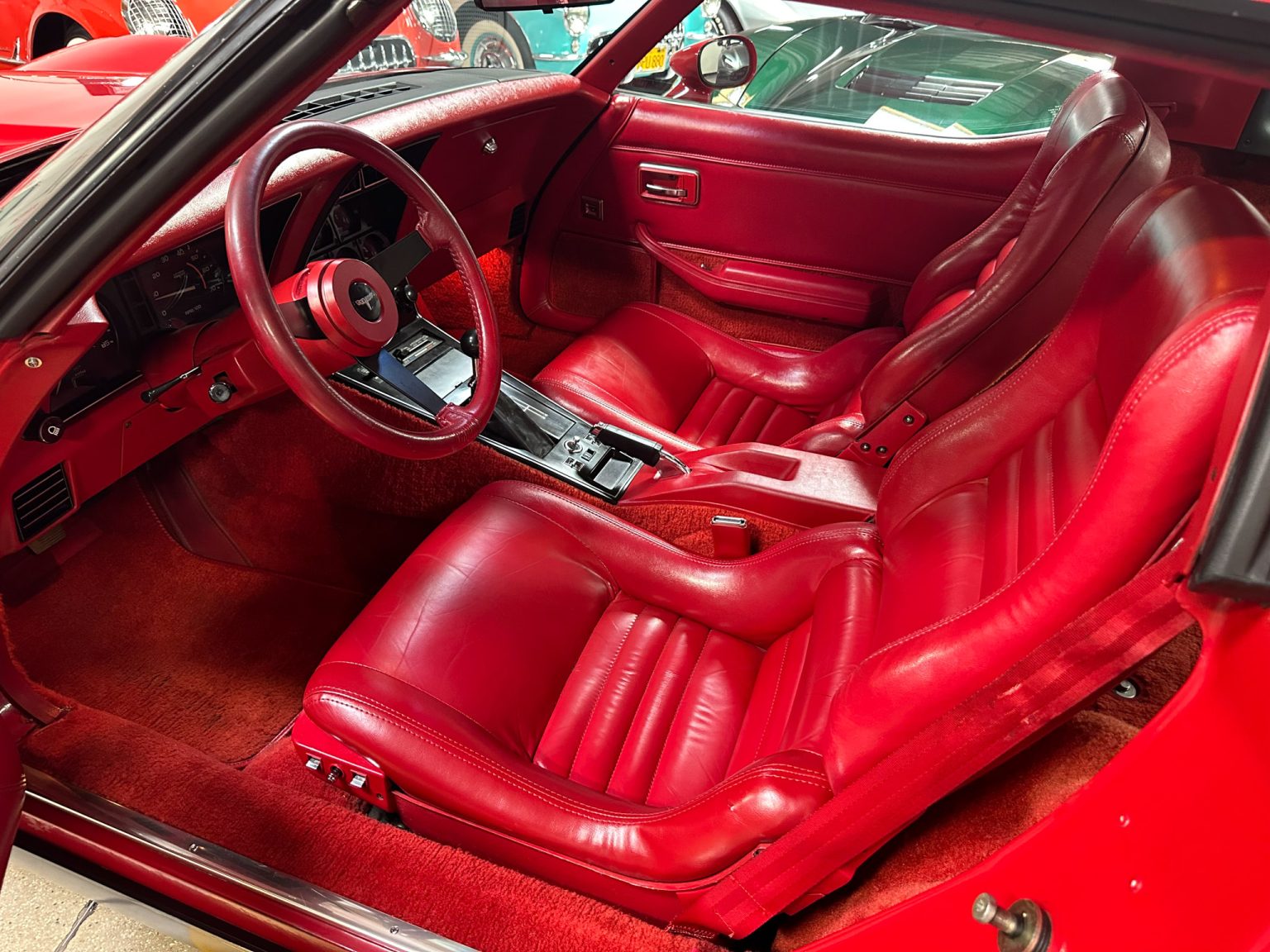 BaT 1981 Red Corvette Coupe 5804
