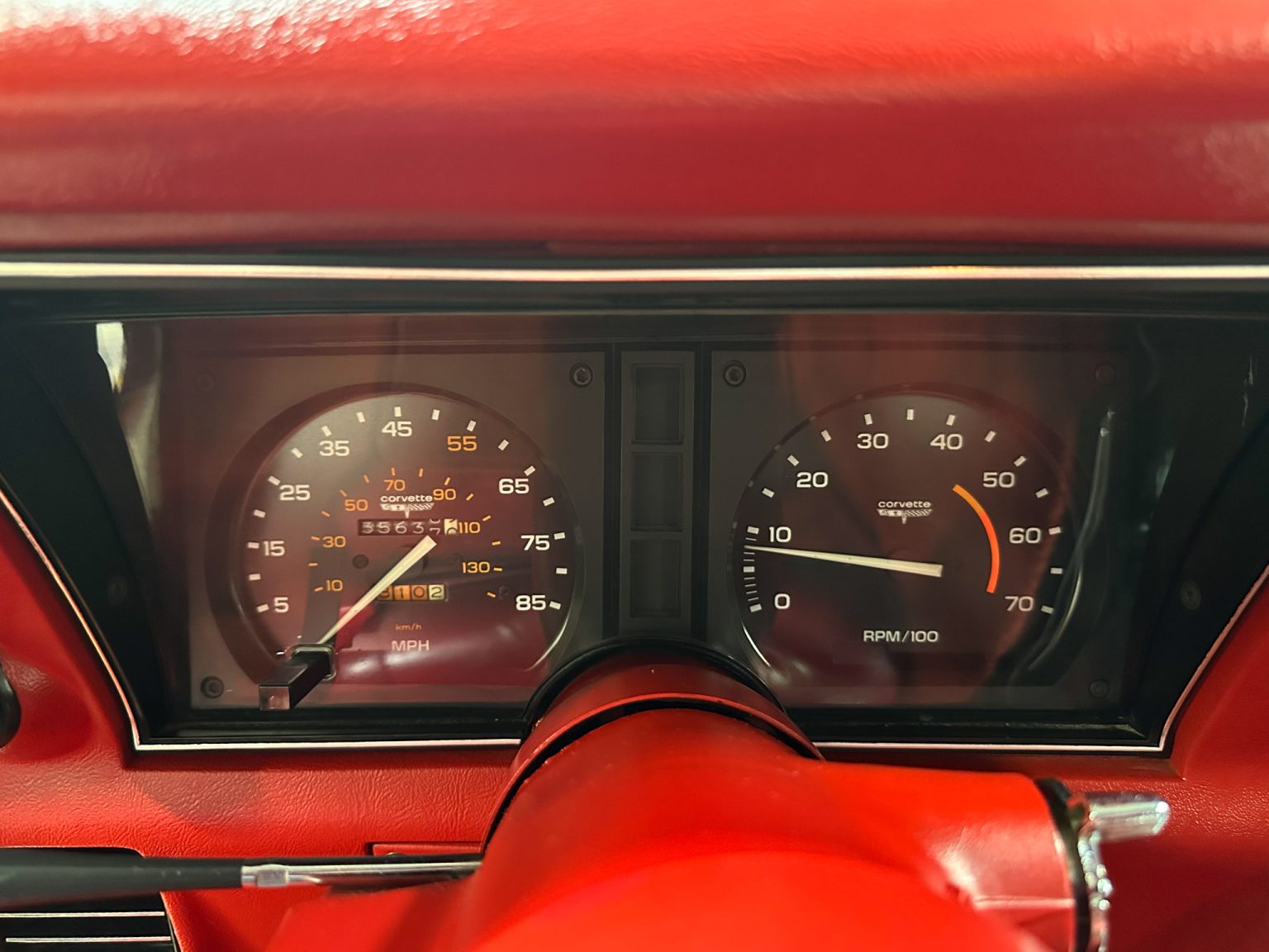 BaT 1981 Red Corvette Coupe 5808