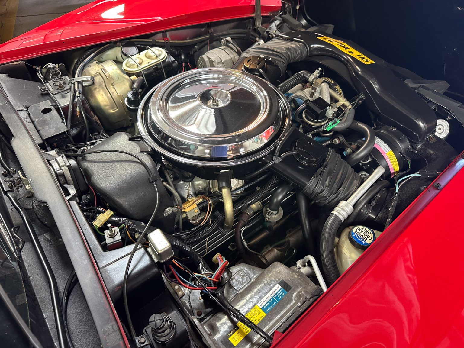 BaT 1981 Red Corvette Coupe 5827