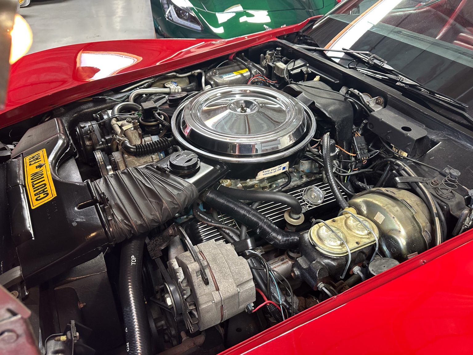 BaT 1981 Red Corvette Coupe 5828