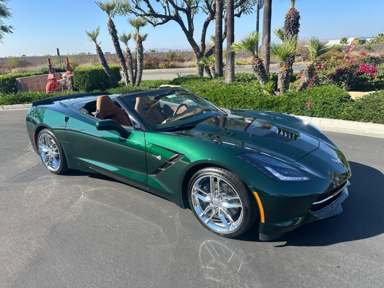 2014 Lime Rock Green Corvette