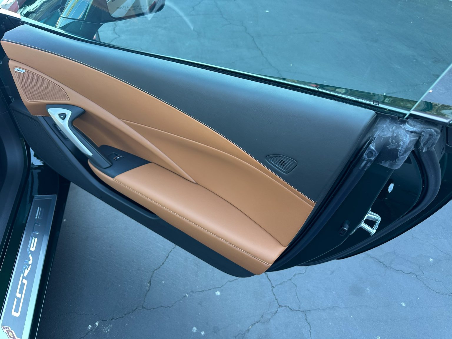 BaT 2014 Lime Rock Green Corvette Convertible 8068