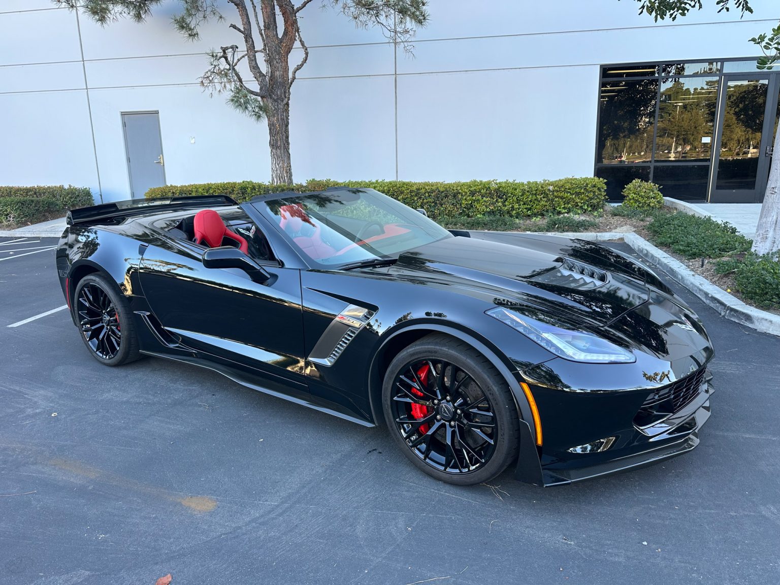 BaT 2015 Black Chevrolet Corvette Z06 Convertible 4004