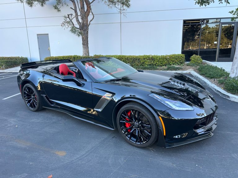 2015 Black Corvette ZO7 Convertible