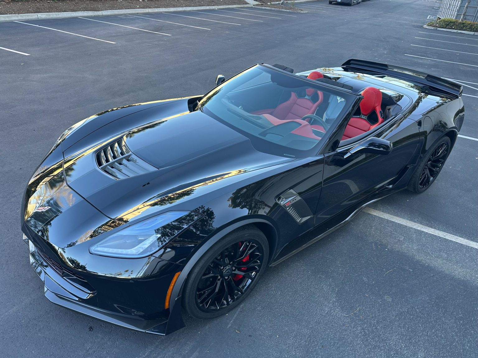 BaT 2015 Black Chevrolet Corvette Z06 Convertible 4010