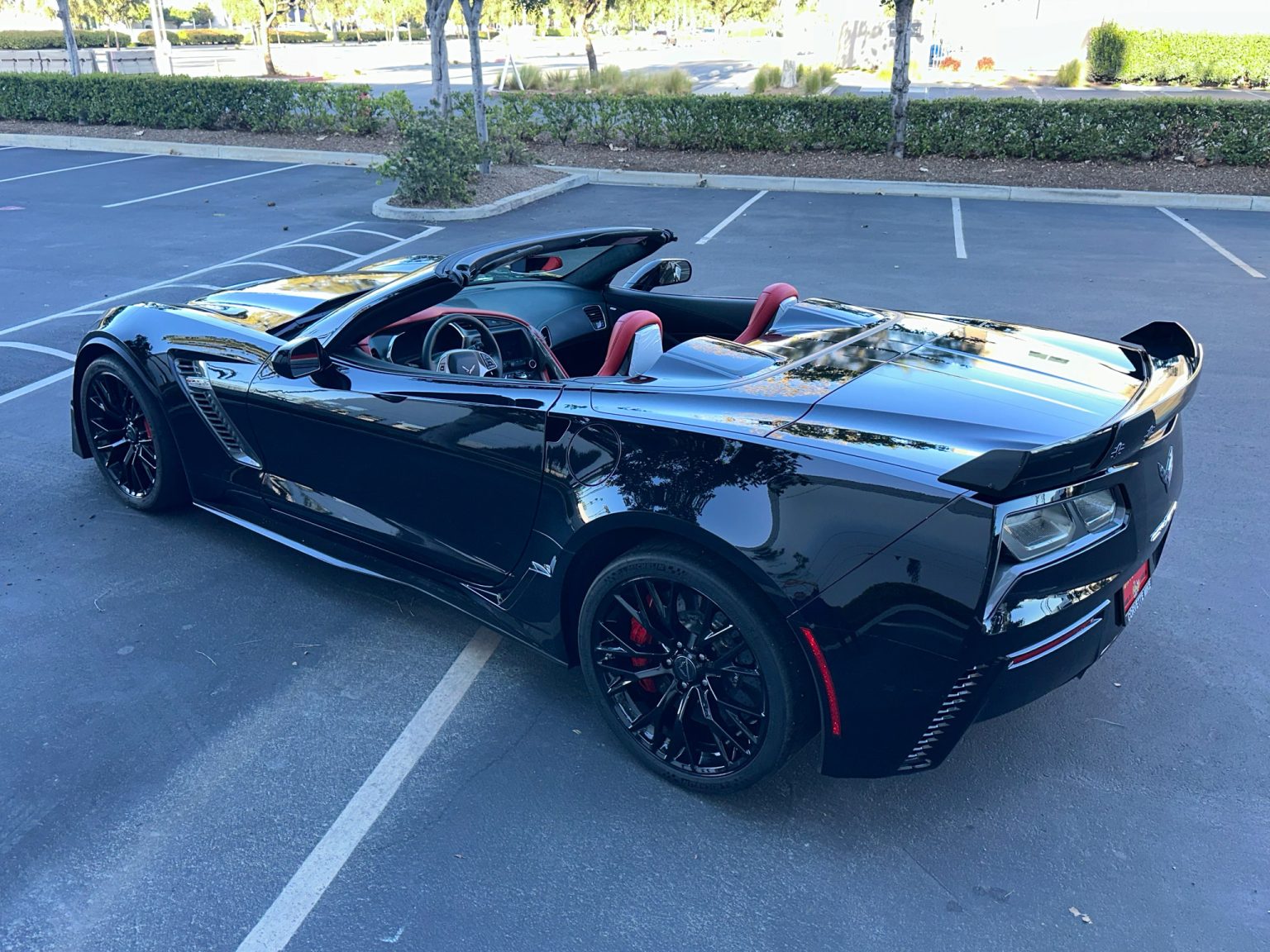 BaT 2015 Black Chevrolet Corvette Z06 Convertible 4014