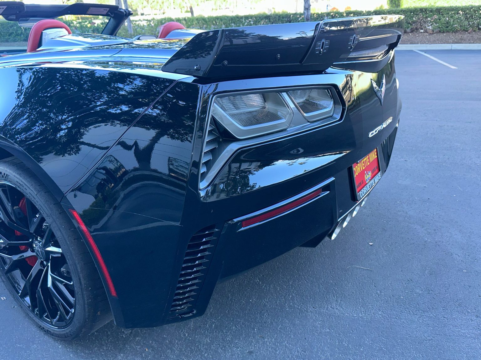 BaT 2015 Black Chevrolet Corvette Z06 Convertible 4015